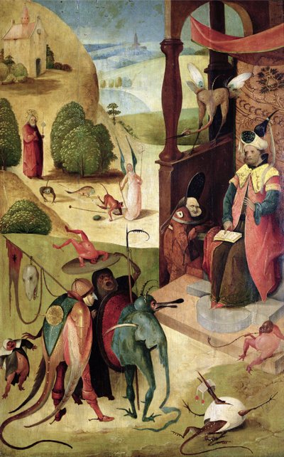 St. James and the Magician by Hieronymus Bosch